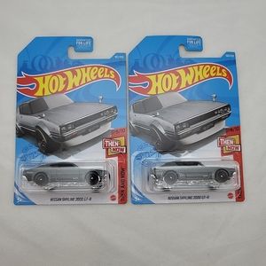 Hot Wheels Nissan Skyline 2000 GT-R THEN AND NOW